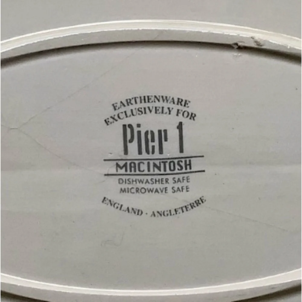 Pier 1 Macintosh Platter 14